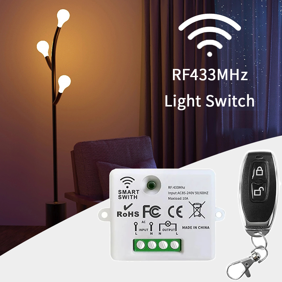 Smart Light Switch - مفتاح تحكم عن بعد لاسلكي RF