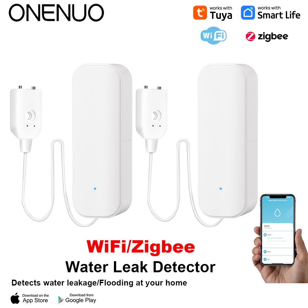 Smart Home Or Smart Home - واي فاي أو زيجبي استشعار تسرب