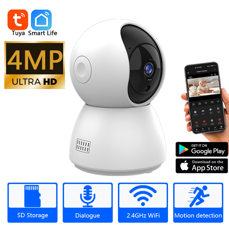 Smart Home Os - HD 4MP Tuya Smart Mini WiFi