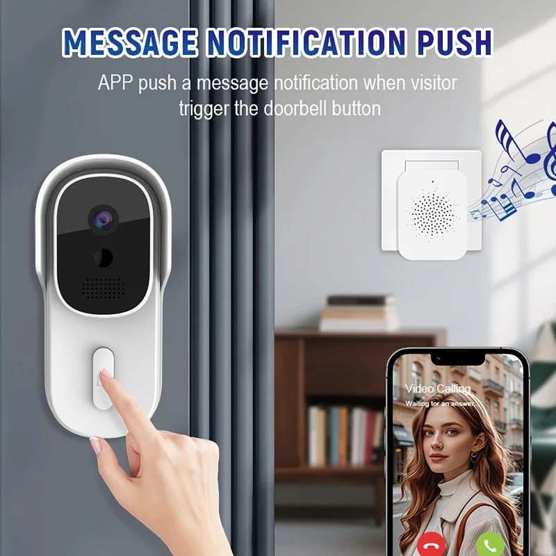 Video Doorbell - جرس باب ذكي من تويا مع