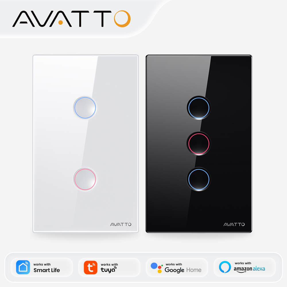 Smart Light Switch - مفتاح إضاءة ذكي لاسلكي من AVATTO