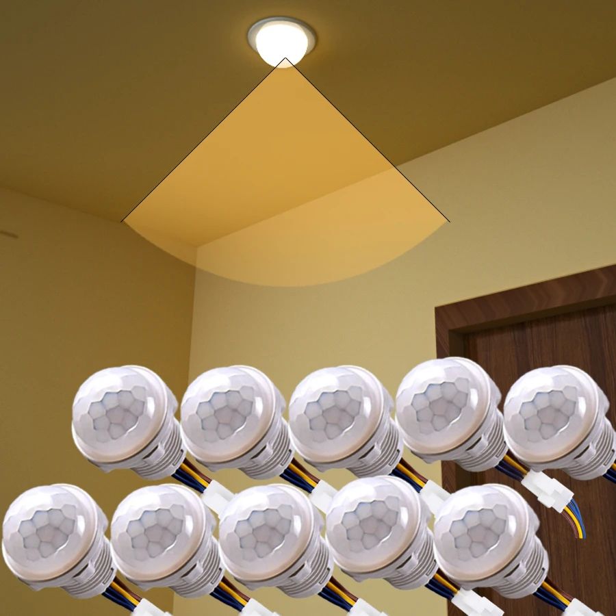Pir Motion Sensor - التيار المتناوب 110 فولت 220 فولت