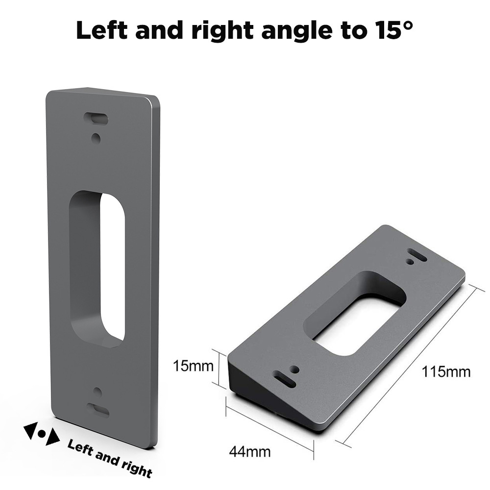 Video Doorbell - DIGIT-قابل للتعديل زاوية جرس الباب قوس
