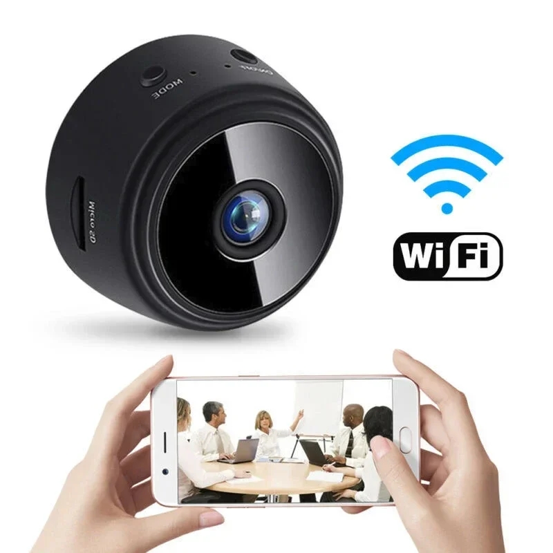 Smart Home Os - A9 واي فاي كاميرا صغيرة مسجل
