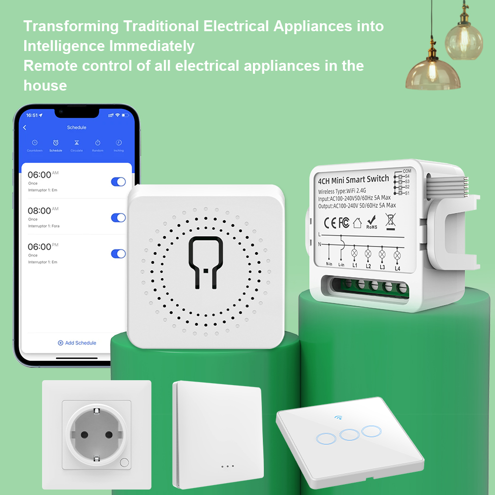 مفتاح ذكي واي فاي من تويا بـ 1 - مراجعة Smart Light Switch وسعره