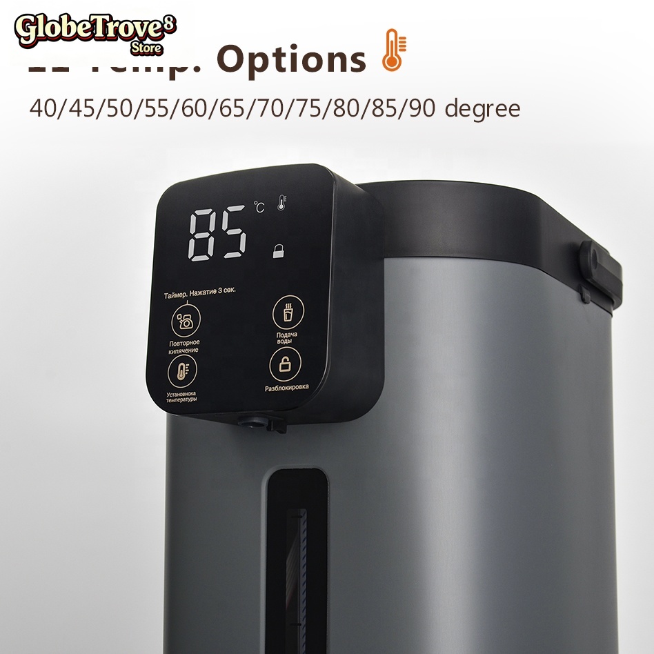 GlobeTrove PANCERKA 4L 5L غلاي - مراجعة Home Smart Kettle وسعره