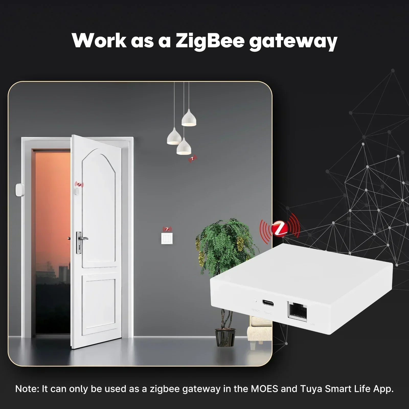 MOES Tuya Zigbee Matter Thread - مراجعة Smart Home Gira وسعره