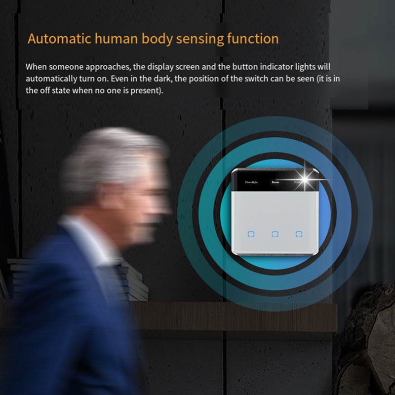 مفتاح إضاءة ذكي لاسلكي TUYA بت - مراجعة Smart Light Switch وسعره