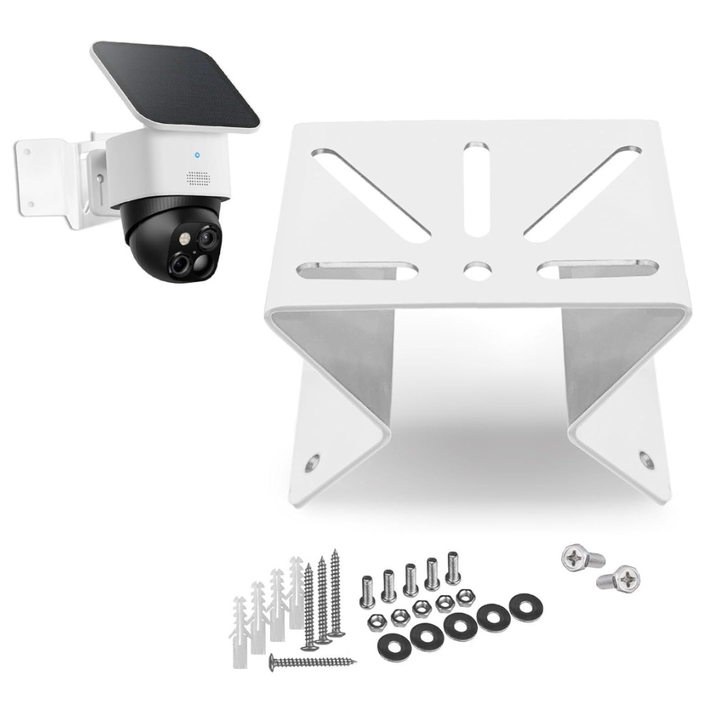 حامل زاوية أبيض لكاميرا يوفي س - مراجعة Eufy Camera S340 وسعره