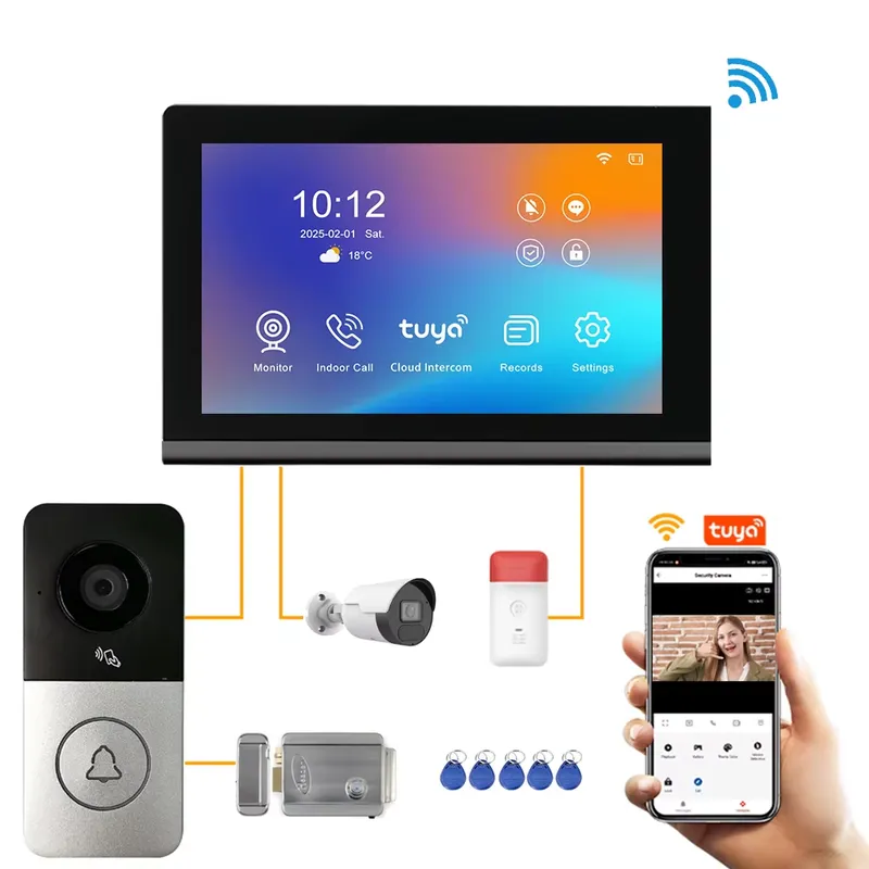 【CHIMU HOME】 جرس باب ذكي بكامي - مراجعة Video Doorbell وسعره