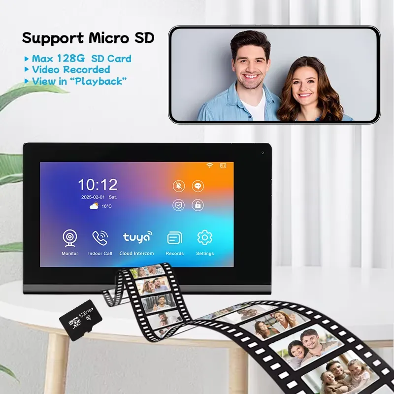 【CHIMU HOME】 جرس باب ذكي بكامي - مراجعة Video Doorbell وسعره