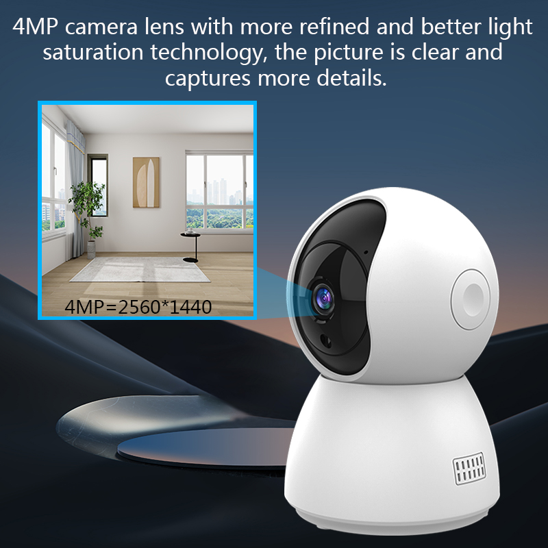 HD 4MP Tuya Smart Mini WiFi IP - مراجعة Smart Home Os وسعره