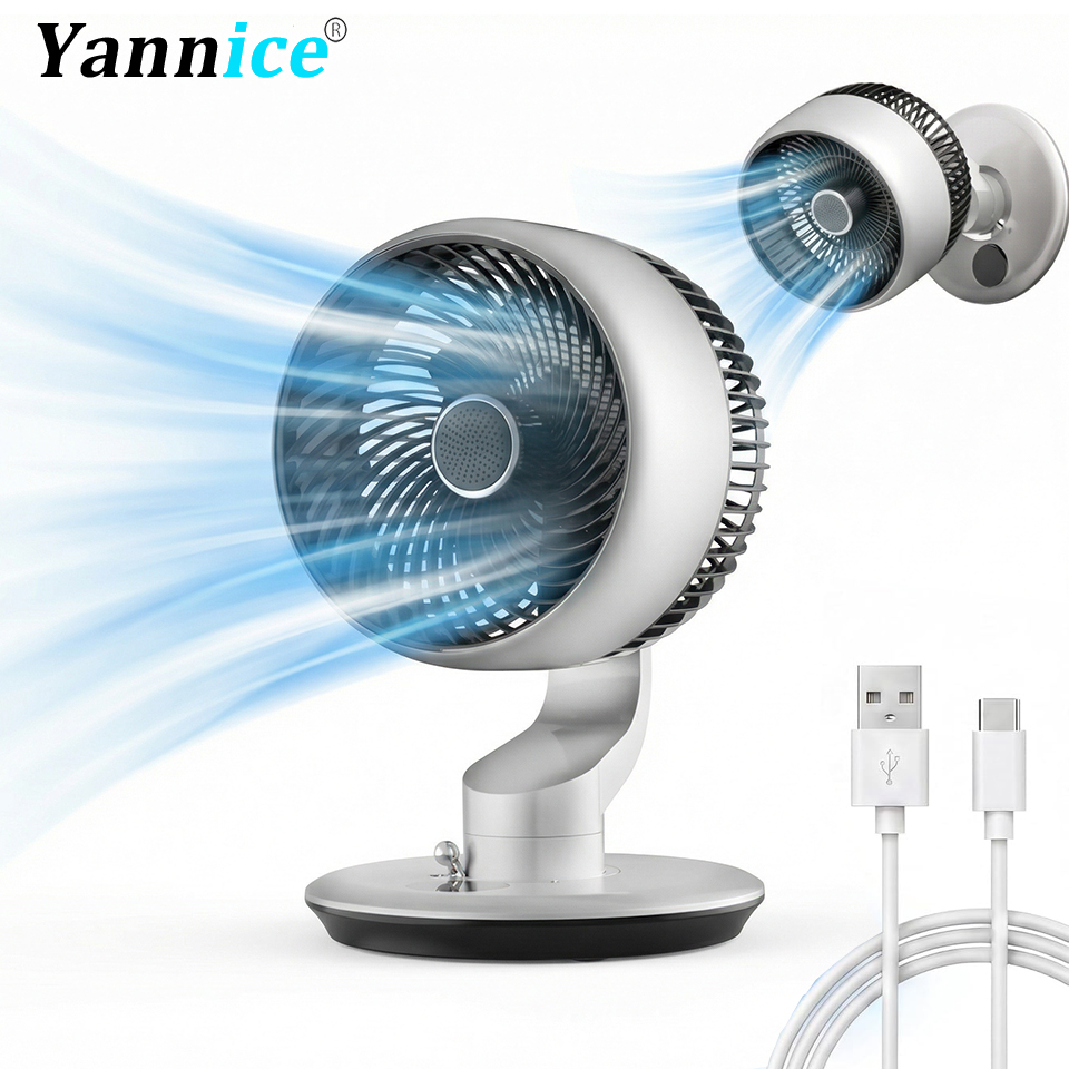 مروحة مكتبية USB بسعة 7800 ملل - مراجعة Smart Home Pc وسعره