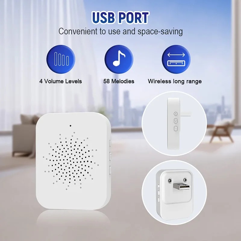 جرس باب ذكي من تويا مع فيديو و - مراجعة Video Doorbell وسعره