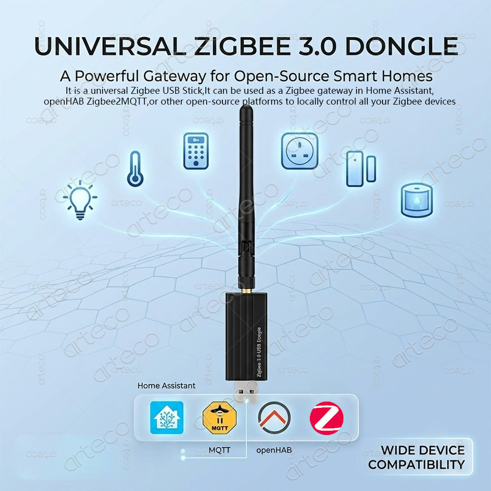 دونجل USB بتقنية Zigbee 3.0، ب - مراجعة Smart Home Gira وسعره