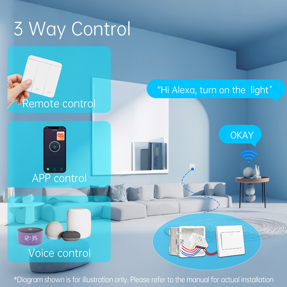 مفتاح إضاءة ذكي واي فاي من توي - مراجعة Smart Light Switch وسعره