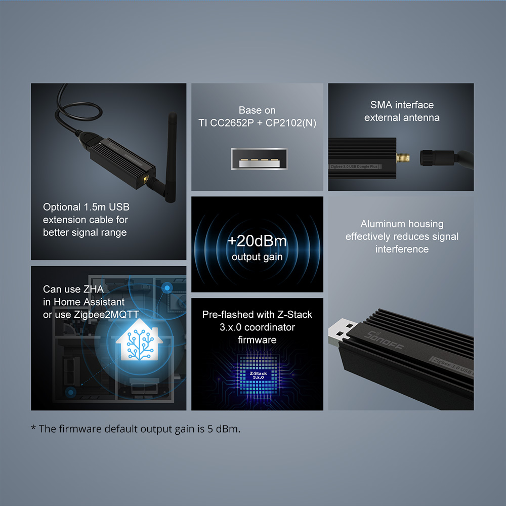 بوابة زيجبي 3.0 من SONOFF، دون - مراجعة Smart Home Gira وسعره