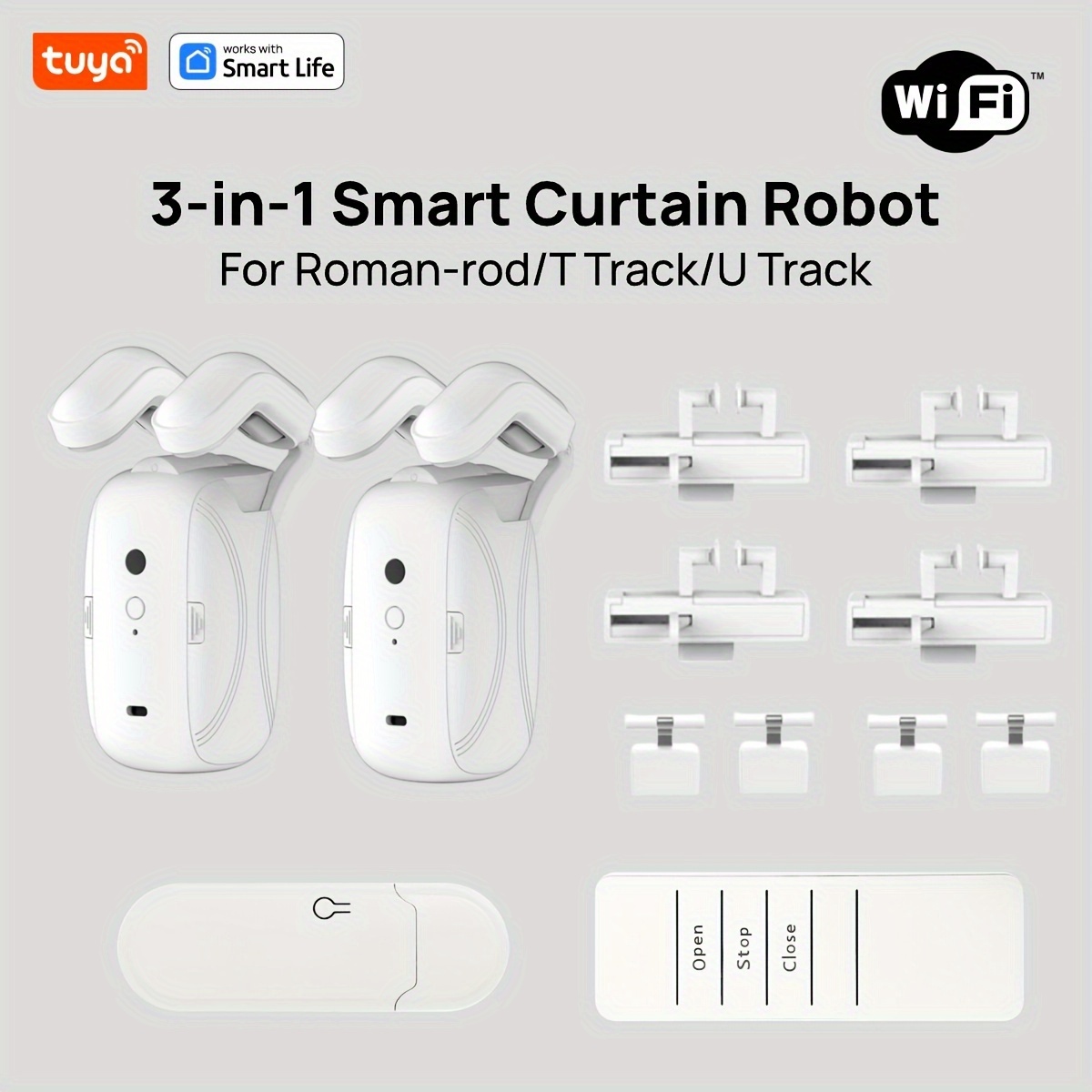 روبوت ستائر ذكي من تويا يعمل ب - مراجعة Smart Home Gira وسعره