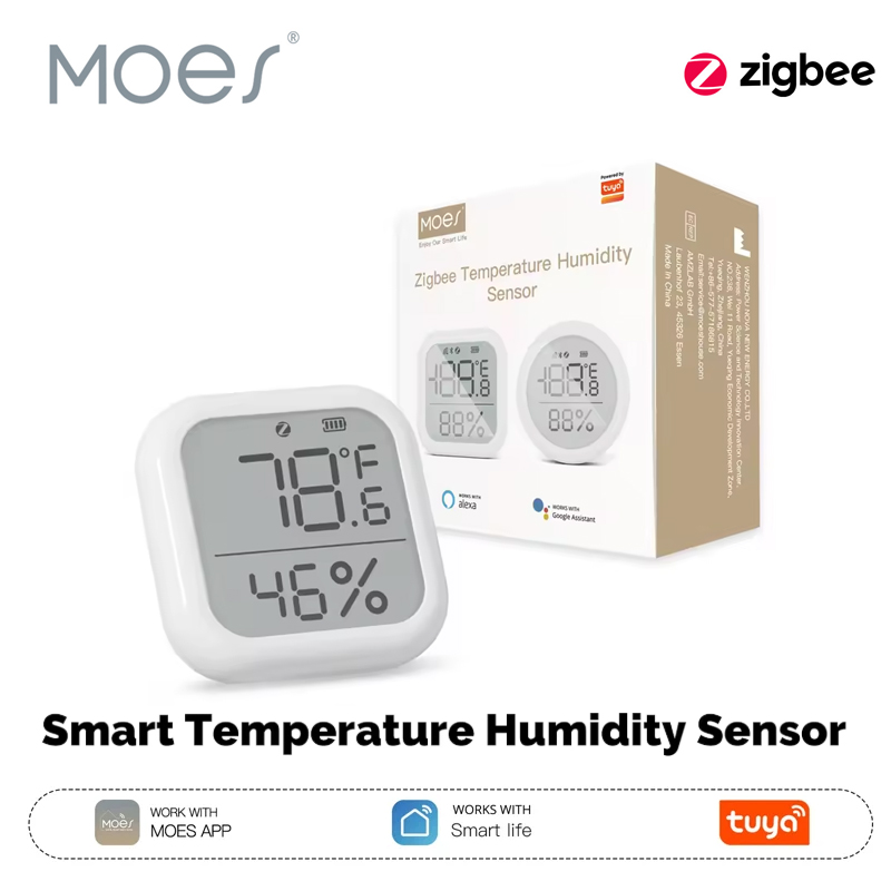 مستشعر درجة الحرارة والرطوبة ا - مراجعة Smart Home Gira وسعره