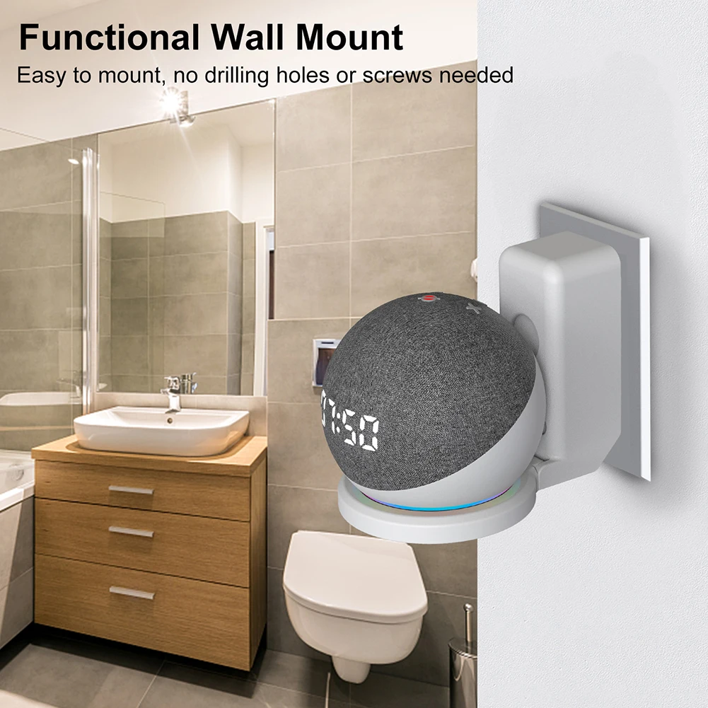حامل محمول على الحائط لأمازون  - مراجعة Amazon Speaker Echo Dot 5 وسعره