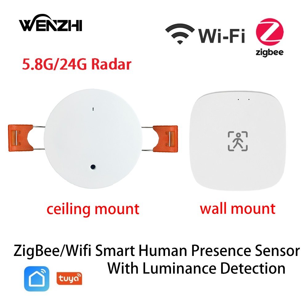 زيجبي واي فاي MmWave مستشعر حر - مراجعة Pir Motion Sensor وسعره