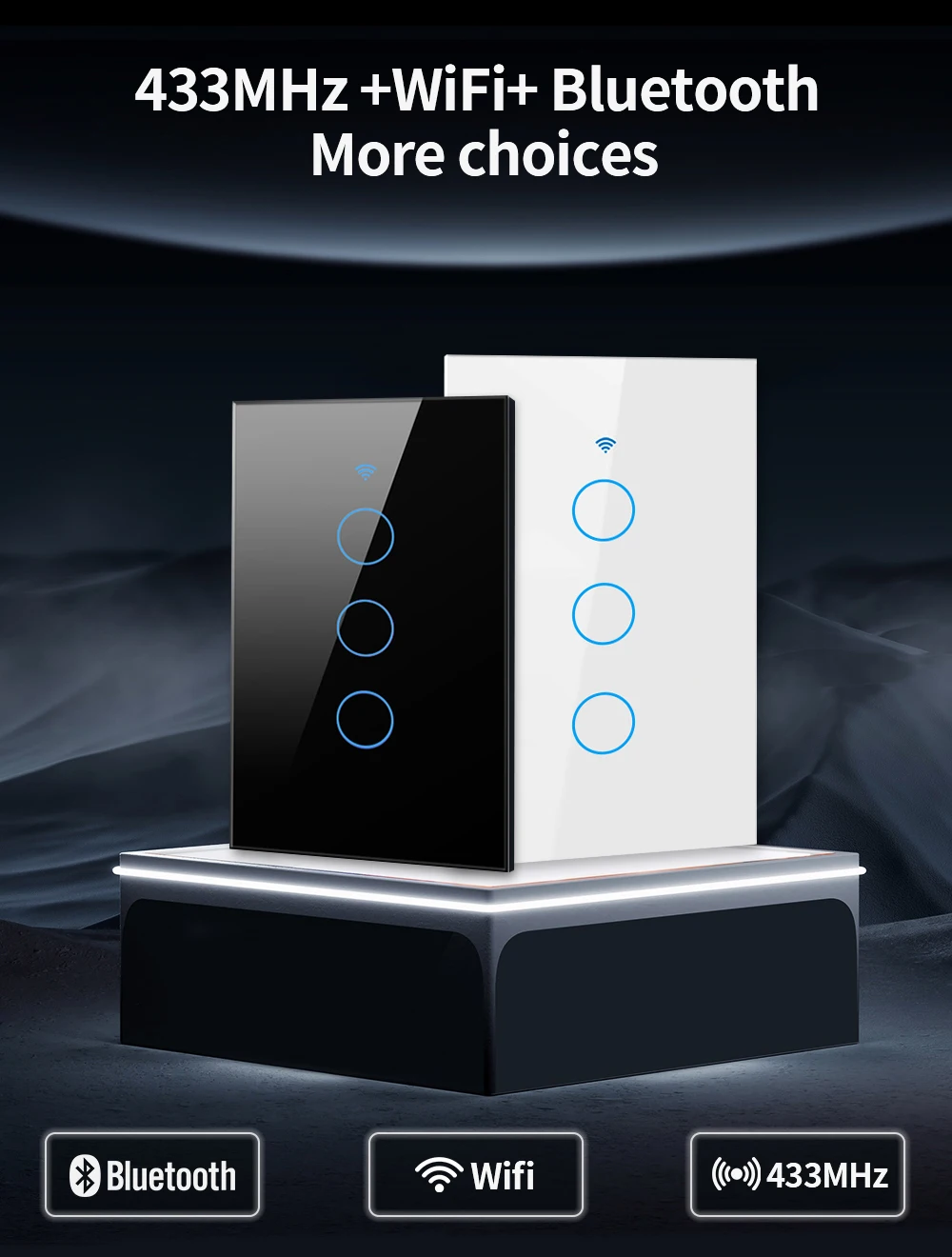مفتاح إضاءة ذكي TNCE Tuya ، وا - مراجعة Smart Light Switch وسعره