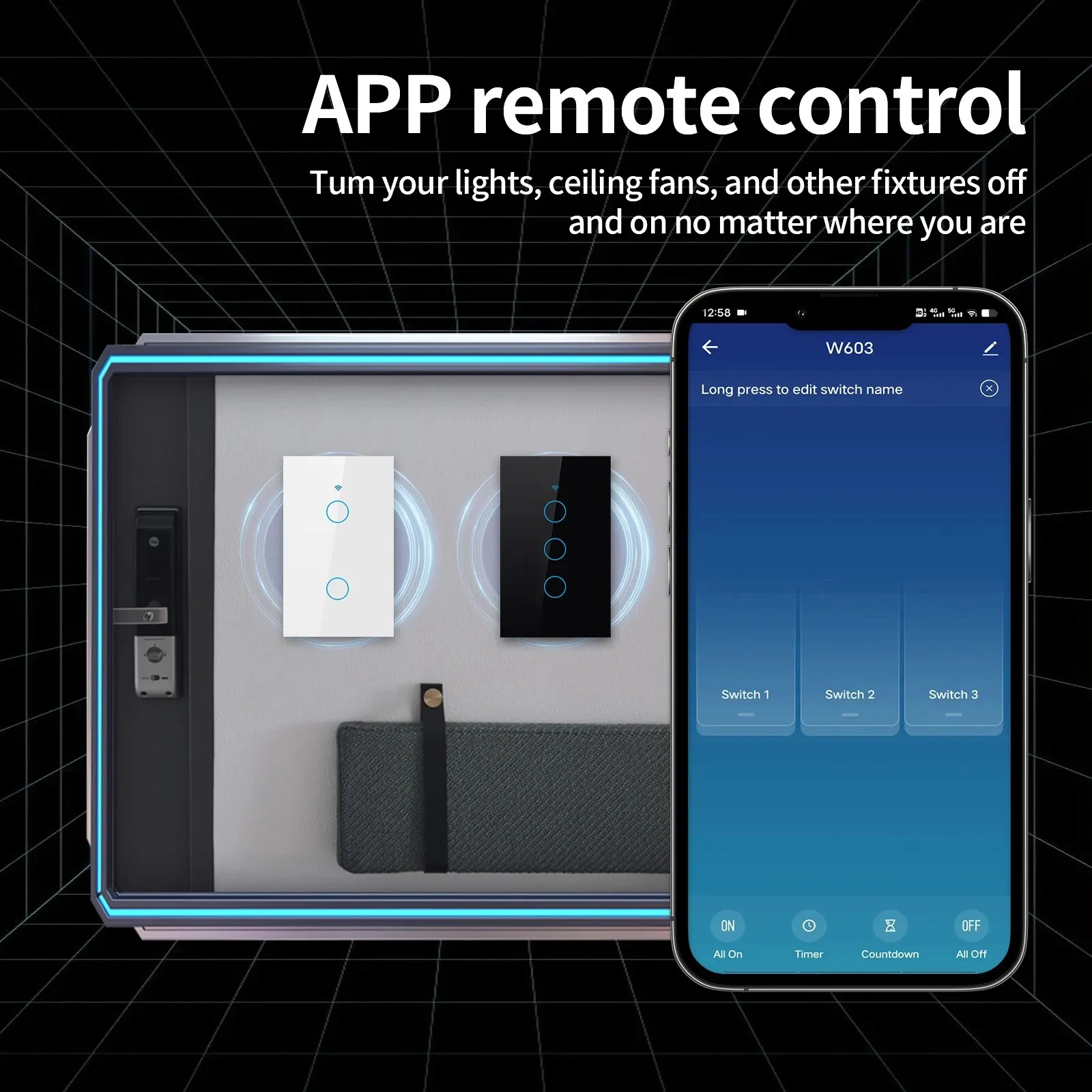 مفتاح إضاءة ذكي TNCE Tuya ، وا - مراجعة Smart Light Switch وسعره