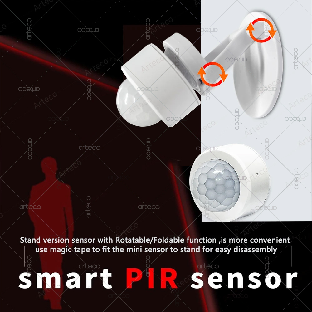 مستشعر حركة صغير بتقنية Zigbee - مراجعة Pir Motion Sensor وسعره