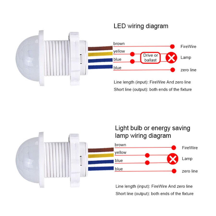 التيار المتناوب 110 فولت 220 ف - مراجعة Pir Motion Sensor وسعره