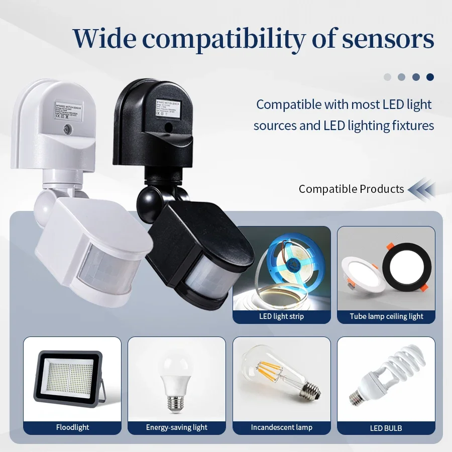 PIR محس حركة 220 فولت 110 فولت - مراجعة Pir Motion Sensor وسعره