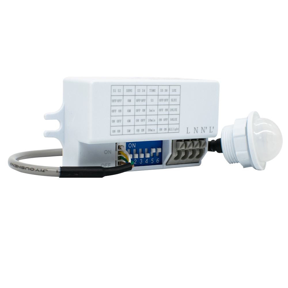 مستشعر حركة مفتاح الإضاءة 220  - مراجعة Pir Motion Sensor وسعره