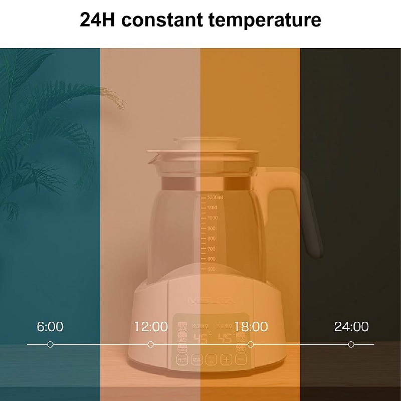 1.2L الرضع منظم الحليب الحراري - مراجعة Home Smart Kettle وسعره