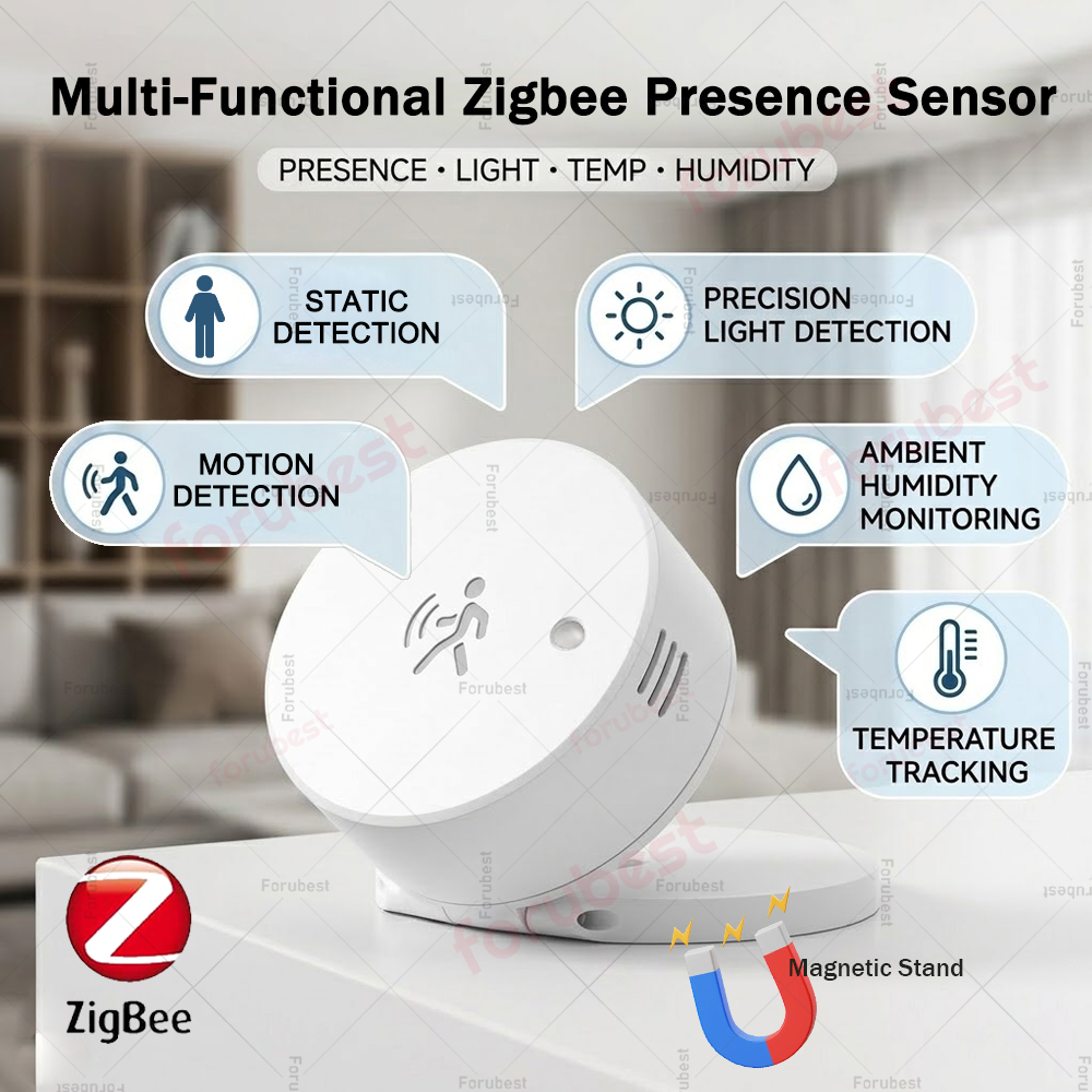 مستشعر وجود بشري بتقنية Zigbee - مراجعة Smart Home Or Smart Home وسعره