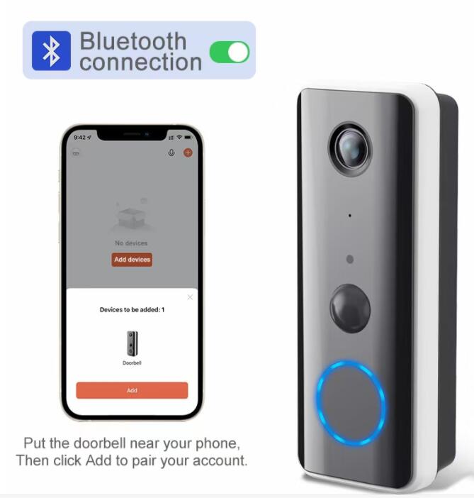 جرس باب ذكي بدقة 3 ميجابكسل 12 - مراجعة Video Doorbell وسعره