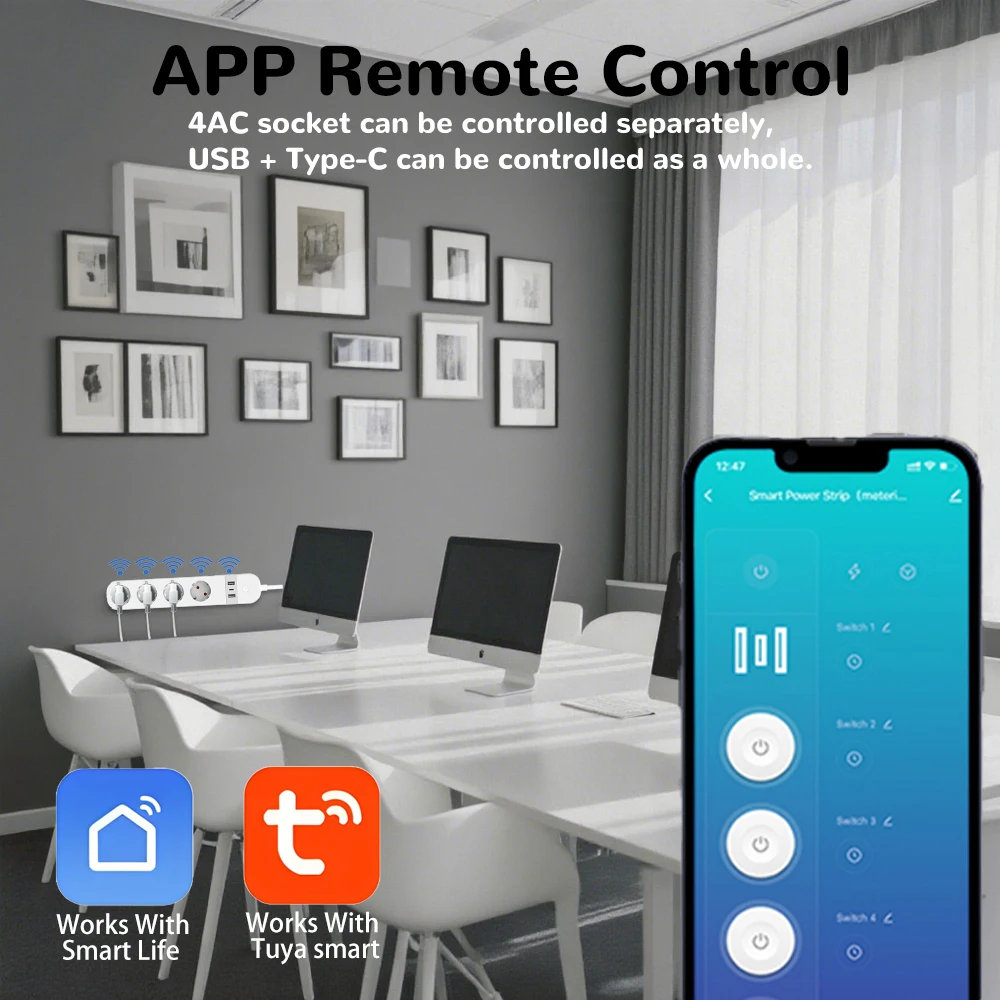 شريط طاقة ذكي من BORUIDAPLS بق - مراجعة Smart Home Or Smart Home وسعره