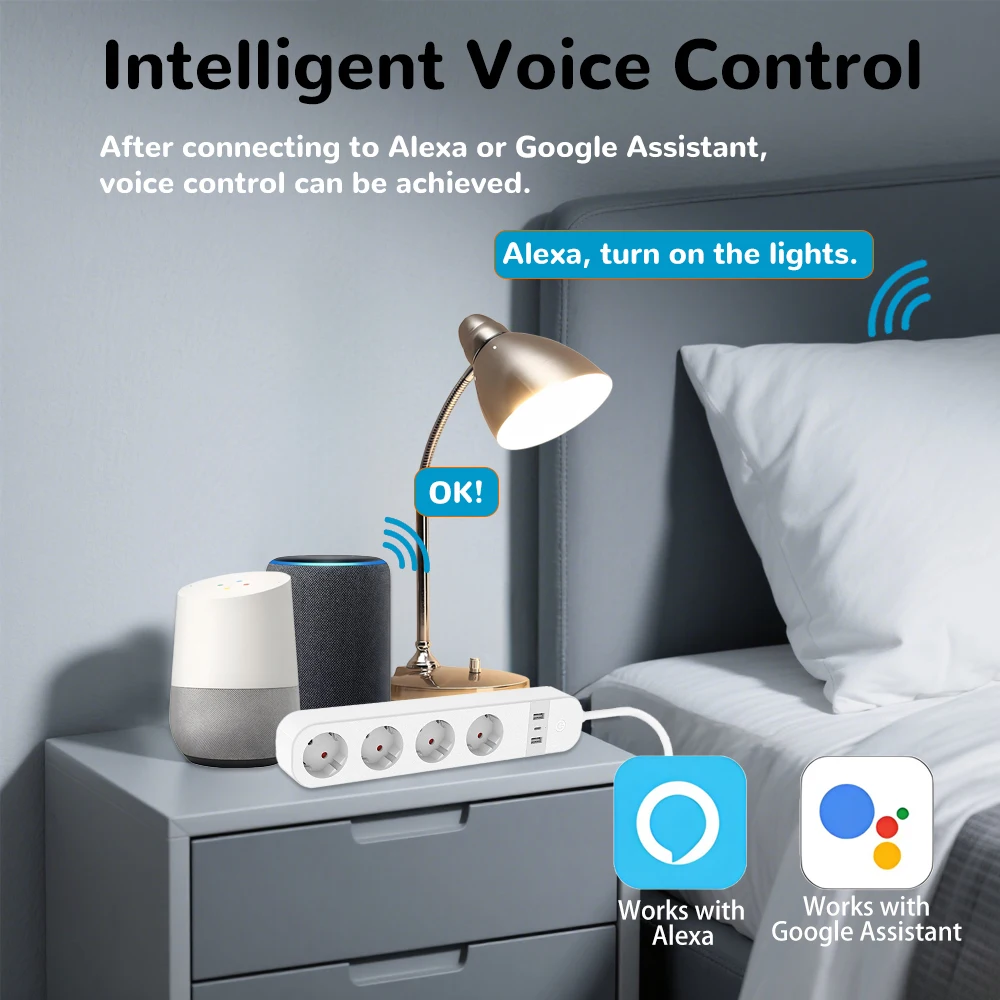شريط طاقة ذكي من BORUIDAPLS بق - مراجعة Smart Home Or Smart Home وسعره