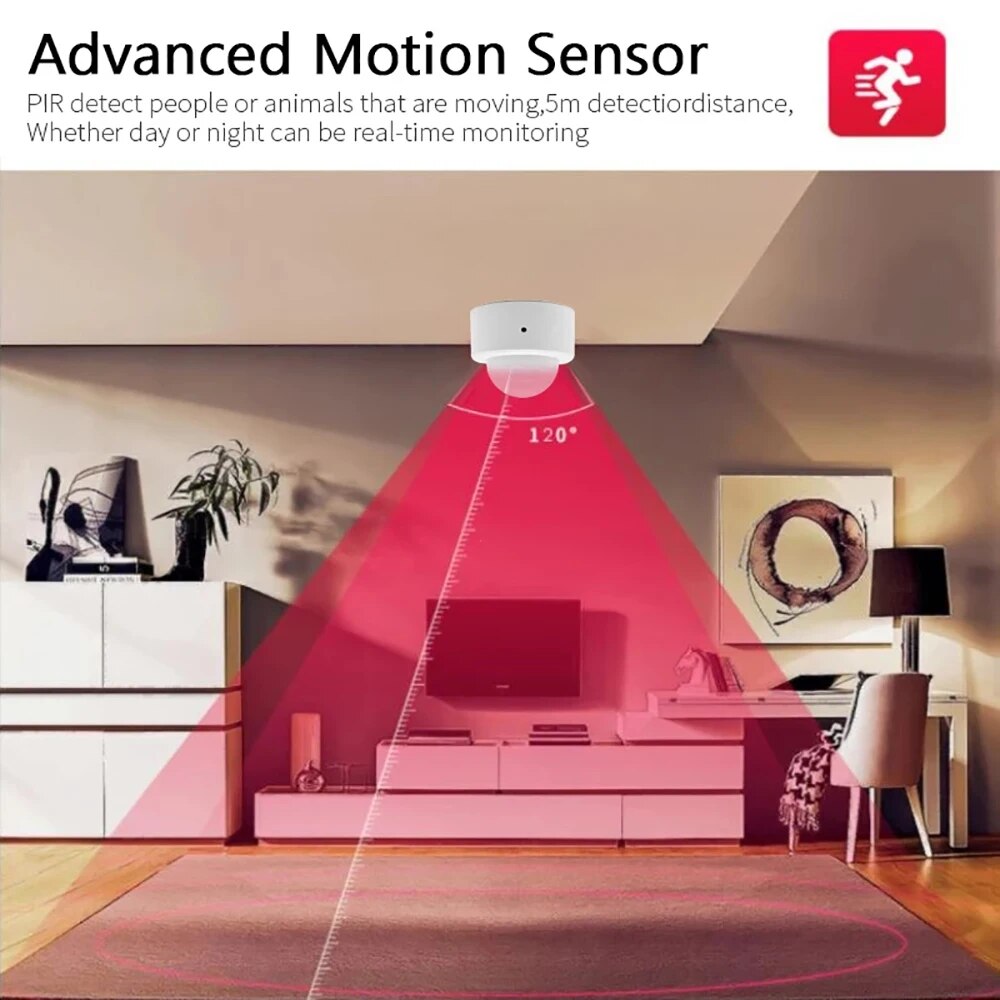 زيجبي Mini PIR محس حركة كاشف ا - مراجعة Pir Motion Sensor وسعره