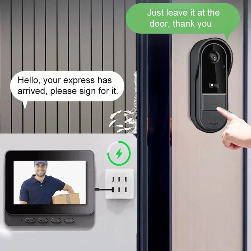 جرس باب لاسلكي خارجي مع كاميرا - مراجعة Smart Home Or Smart Home وسعره