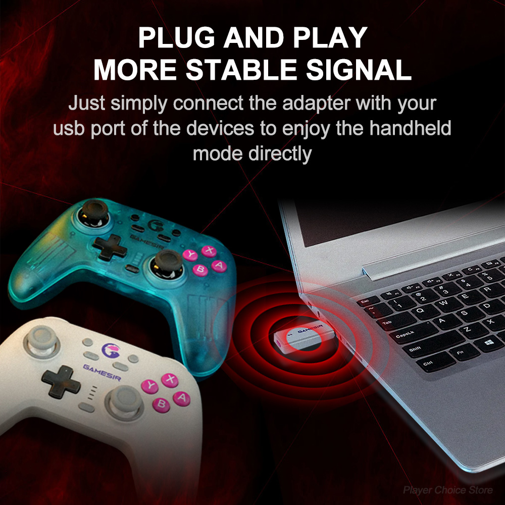 دونجل استقبال لاسلكي GameSir N - مراجعة Smart Home Pc وسعره