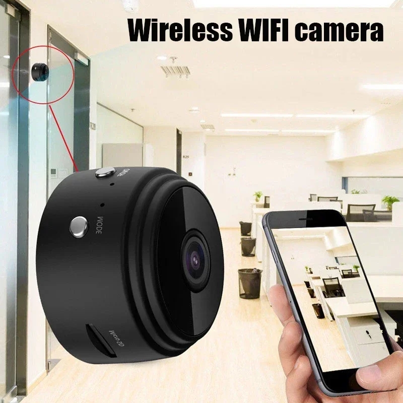 A9 واي فاي كاميرا صغيرة مسجل ف - مراجعة Smart Home Os وسعره